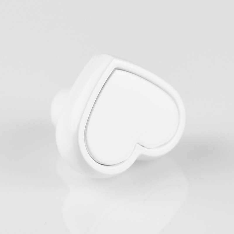 兒童房彩色桃心單孔小拉手JZ074 兒童房彩色桃心單孔小拉手JZ074